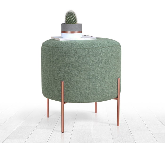 Atelier Del Sofa Puf Copper 41 - Verde Atelier Del Sofa Puf Copper 41 - Verde